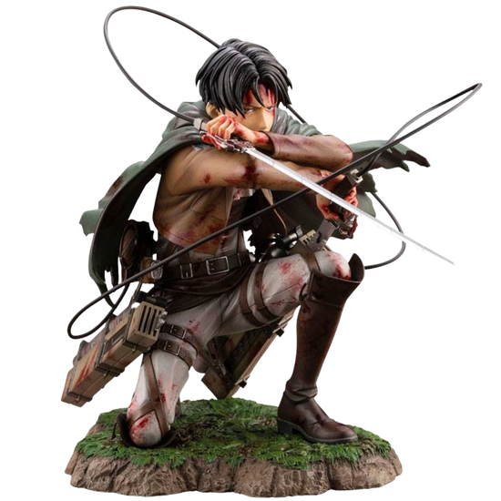 attack on titans figurine levi no bg - Foo Fighters Shop