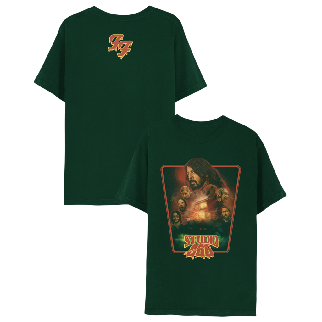 FFSCARYGREENTEE - Foo Fighters Shop