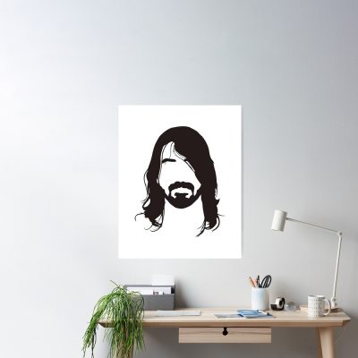 Hiddens Daave Groohl Faces Poster Official Foo Fighters Merch