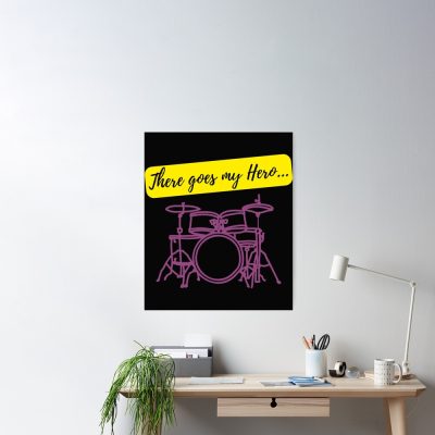 There Goes My Hero Poster Official Foo Fighters Merch