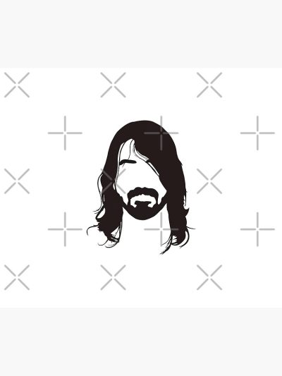 Hiddens Daave Groohl Faces Tapestry Official Foo Fighters Merch