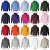 hoodie color chart 1 - Foo Fighters Shop