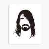 Hiddens Daave Groohl Faces Poster Official Foo Fighters Merch