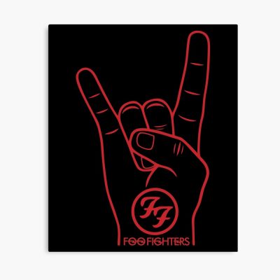 The Metal Horn Hand Poster Official Foo Fighters Merch