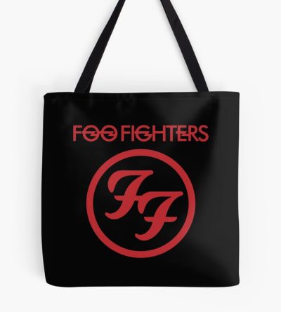 Red Letter And Word Tote Bag Official Foo Fighters Merch