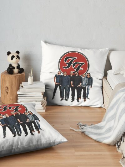 Foo Fighters Hahlak Throw Pillow Official Foo Fighters Merch