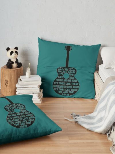 Love Again Throw Pillow Official Foo Fighters Merch