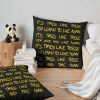 Foo Fighters - Times Like These Lyrics Throw Pillow Official Foo Fighters Merch