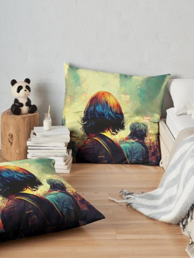 Foo Fighters Everlong Throw Pillow Official Foo Fighters Merch