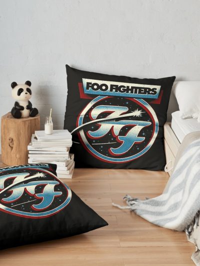 Foo Fighters, Foo Fighters Logo, The Foo Fighters, Foo Fighters Concert, Throw Pillow Official Foo Fighters Merch