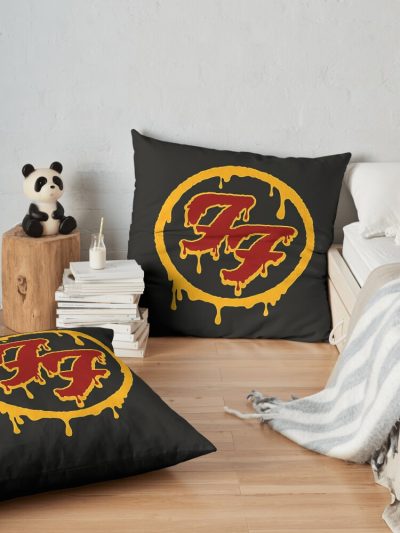 Foo Fighters, Foo Fighters Logo, The Foo Fighters, Foo Fighters Concert, Throw Pillow Official Foo Fighters Merch