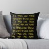 Foo Fighters - Times Like These Lyrics Throw Pillow Official Foo Fighters Merch