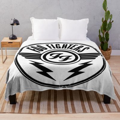 Everlong...Foo Fighters-Foo Fighters-Foo Fighters-Foo Fighters-Foo Fighters-Foo Fighters-Foo Fighters-Foo Fighters-Foo Fighters-Foo Fighters Throw Blanket Official Foo Fighters Merch