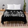 Foo Band Classic Logo Fighters Throw Blanket Official Foo Fighters Merch