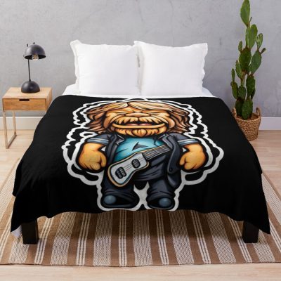 Fighters Sticker Logo Throw Blanket Official Foo Fighters Merch