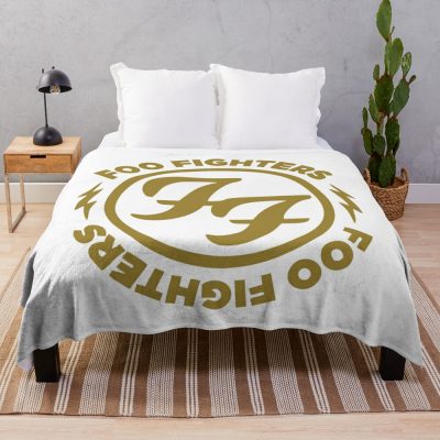 Foo Fighters Throw Blanket Official Foo Fighters Merch