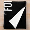 Foo Band Classic Logo Fighters Throw Blanket Official Foo Fighters Merch