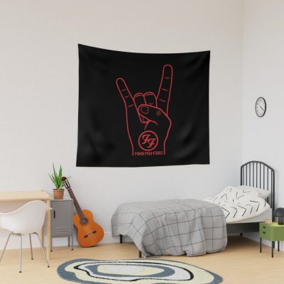 The Metal Horn Hand Tapestry Official Foo Fighters Merch