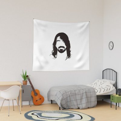 Hiddens Daave Groohl Faces Tapestry Official Foo Fighters Merch